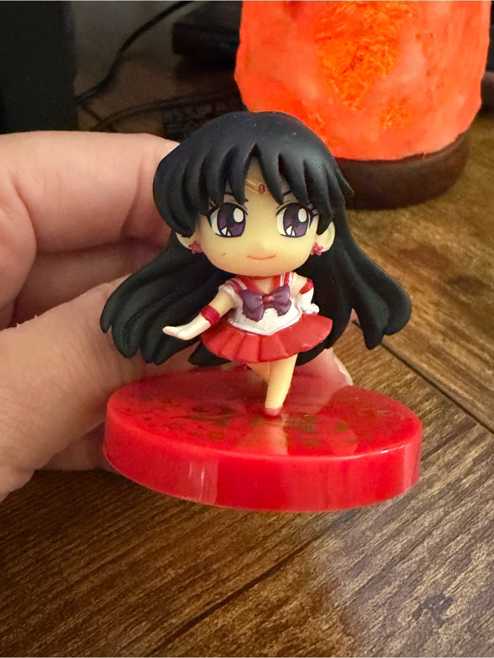 Sailor Mars Decorative Figurine - Cute Anime Desk Accent